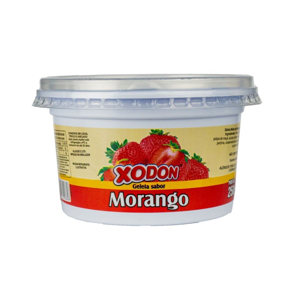 GELEIA DE MORANGO 18/250g XODON