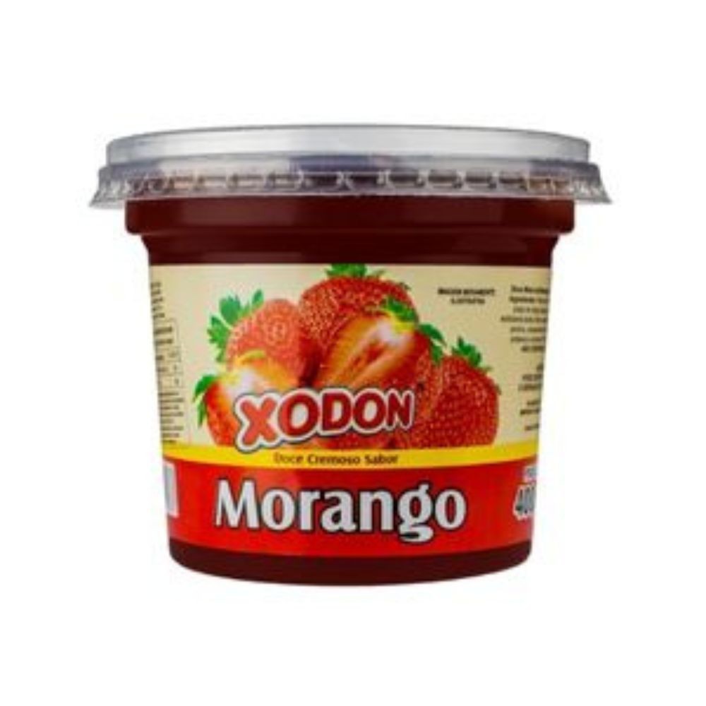 Doce cremoso sabor morango  400g